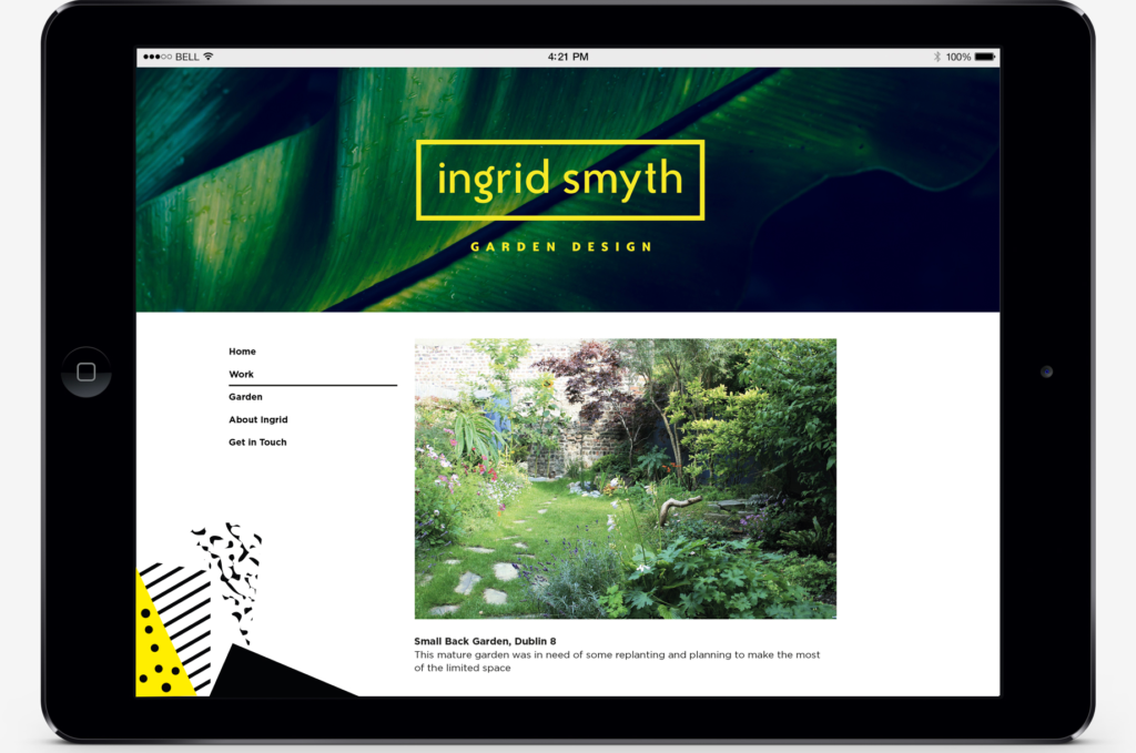 Ingrid Smyth Brand Identity Website Threesixty 